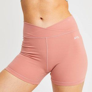 AYBL Flow Crop Top- Terracotta Pink, Size Extra Small